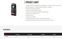 (779.PCB) -Pocket LED Inspection Lamp (with DIN>US Plug Adapter)