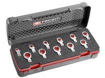 (12.J11)-Torque Wrench 11pc Ring End Attachment Set (8-19mm)