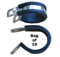 304ss Rubber Sleeve Clamp -#38 (Bag of 10)