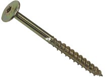 #8 x 2 1/2″ Yellow Zinc Torx Drive (T20) Cabinet Screw (5 lbs)