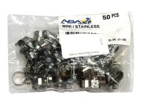 304ss Mini Clamp-#17 (50 pack)