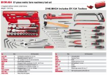 (2146.MAG4) -58pc Agricultural Maintenance Tool Set (Frt!)