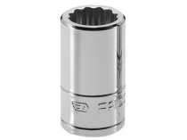 (R.10E)-1/4″ Drive 12pt Socket-10mm (Facom)