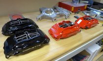 Mov'it/Porsche Front Brake Kit Components - Corvette C5