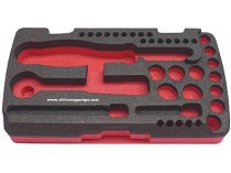 (PM.R2A) - Foam Compact Tool Set Tray for 1/4″ Drive Tools (ref-R.2A & R.2AM)