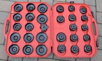 (446 S28)-30pc Oil Filter cap wrench set (USAG only) (Freight)