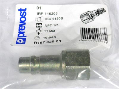 1/2" Flow Air Plug (1/2" NPT Female)(Industrial)