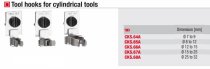 (CKS.67A) -CKS Tool Hook-for round tools 15-25mm in diameter