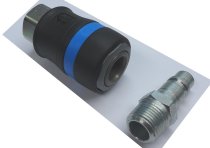 1/2" Flow Safety Coupler Kit (for 1" Drive Impact Tools)(Kit A)