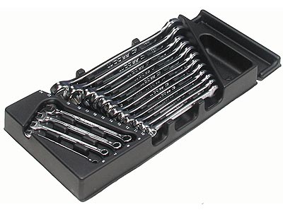 (MOD.440-1)-16pc Metric Combination Wrench Module Set (6-24mm) (Facom)