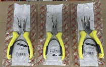 (195.16CPEF) -Fluorescent Half Round Nose Pliers (w/Angled tips) (Blem)