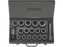 (NK.500E) -3/4″ Drive Metric Impact Socket Set (19-42mm)