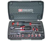 (R.2AM) -1/4″ Drive 37pc Metric Tool Set with Foam Insert