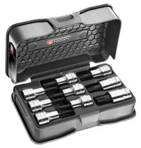 (AMEX.3A) -1/2" Drive 9pc Torx Socket Set (T20>T60)(Facom)