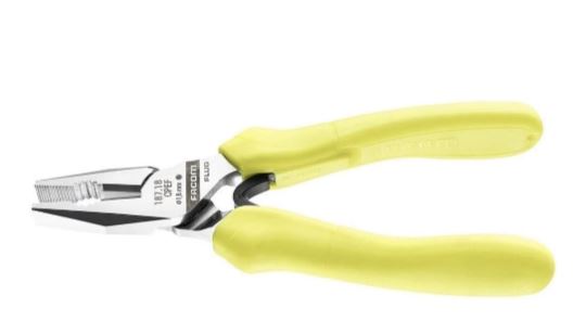 (187.16CPEF) -Fluorescent Combination Pliers-6.5" (gen2)