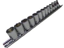 (R.40E) -1/4″ Drive 6pt Metric Socket Set-13pc (3.2-14mm)