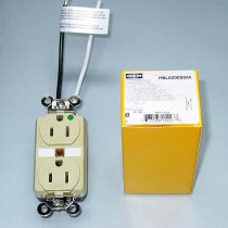 15a/120v Duplex Receptacle- Hospital Grade Tamper Proof (Ivory)