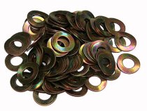 Spring Washers-Yellow Zinc-10mm (100pc) (DIN 137B)