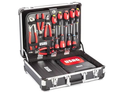 (002 JMP)- 174pc Maintenance Tool Case Set (Fractional) (USAG) (Freight)