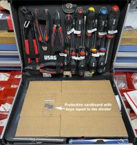 (002 JMP)- 174pc Maintenance Tool Case Set (Fractional) (USAG) (Freight)