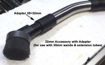 Adapter-35mm Wand/Tube to 32mm (1 1/4") Nozzle