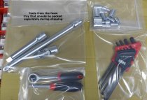 (002 JTMA)-181pc Maintenance Tool Set (Metric) w/Tool Trolley (USAG) (Freight)