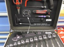 (002 JTMA)-181pc Maintenance Tool Set (Metric) w/Tool Trolley (USAG) (Freight)