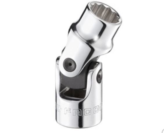 (J.1/2F) - 3/8" Drive 12pt Swivel Socket-1/2" (gen 2)