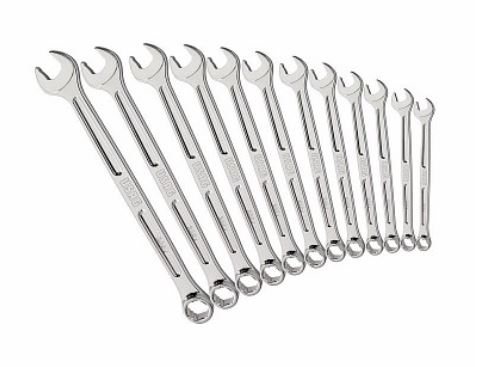 (441.JP12)-Grip Series Mid-length Combination Wrench Set-12pc (8-19mm) (USAG)