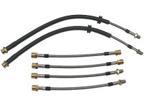 Fischer Stainless Steel Brake Line Set-BMW 525/535/M5 (89-95)