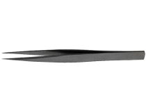 (140.AAW13) -Tweezer-Non Serrated Straight Point (black/steel)