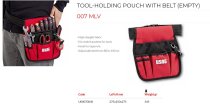 (007 MLV) -Electrician's Tool Pouch with Belt (empty) (USAG)