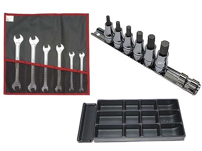 Tool Rolls/Rails/Trays