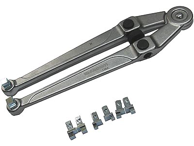 (118A)-Spanner Wrench-for Nuts with Top Slots