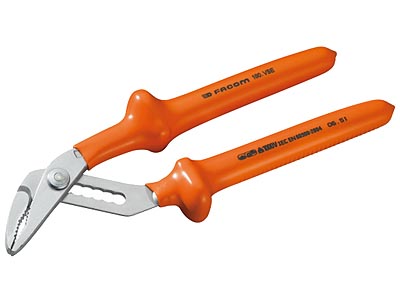 (180.VSE) -Insulated Multigrip Pliers-10"