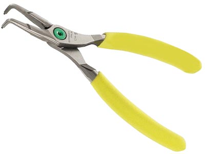 (197A.18F) -\"Fluo\" Circlip Plier-Expansion w/90° Tips (1.8mm)