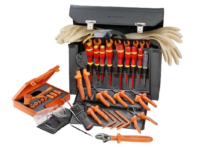 (2187C.VSE)-32pc Insulated Electrician\'s Tool Set