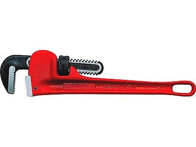 (134A.8)(302N)-Pipe Wrench-Cast Iron \"American type\" (8\")(USAG)