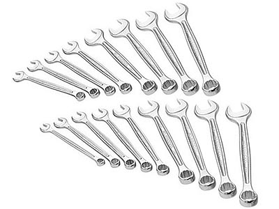 (440.JU17T)-17pc Fractional Combination Wrench Set (1/4-1 1/4\")