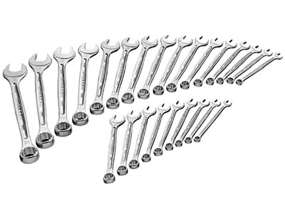 (440.JE25)-25pc Combination Wrench Set (6-34mm)(Facom)