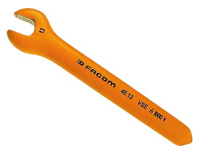 (46.13VSE-lowvolt)-Insulated Open-end Wrench-13mm (low voltage o