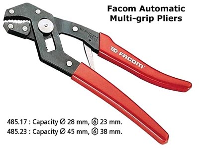 (485.23) -Automatic MultiGrip Pliers-9\"