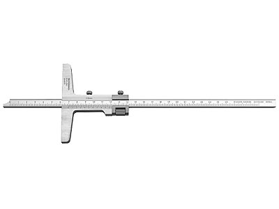 (811C.250)-Depth Gauge (Class 0) (1/50mm Accuracy, 250mm range)