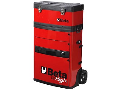 Beta C41H Tool Trolley (Red)(Pickup Only)