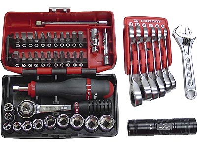 (UC-Spec-1) -Compact Tool Set (Kit #1) (fits in a 6\" wide case)