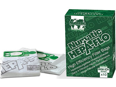 NaceCare/Numatic HepaFlow Filter Bags (for Henry vacs)(10-pack)