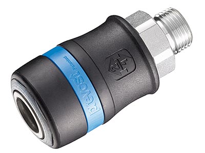 1/2\" Flow Safety Coupler-3/4\"NPT Male (Industrial Profile)