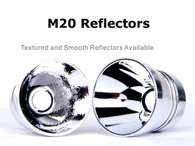 Reflector (Smooth) - M20 (for all M20 & M20S Olight flashlights)