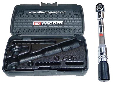 (R.301A)-1/4\" Drive Torque Wrench (1-5nm, 6%)(Facom)