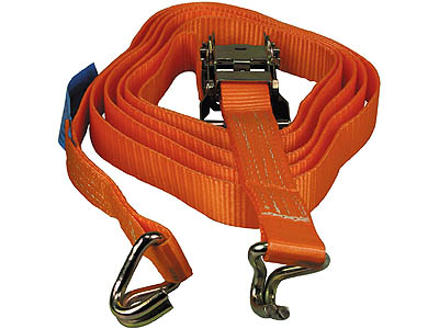 (493C-4)-Ratcheting Tie Down (Anchorage Belt w/hooks)(10m)(USAG)